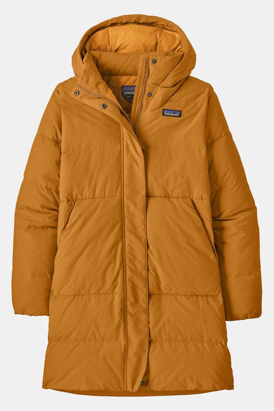 Patagonia Sisar Donsparka Dames Camel Brown