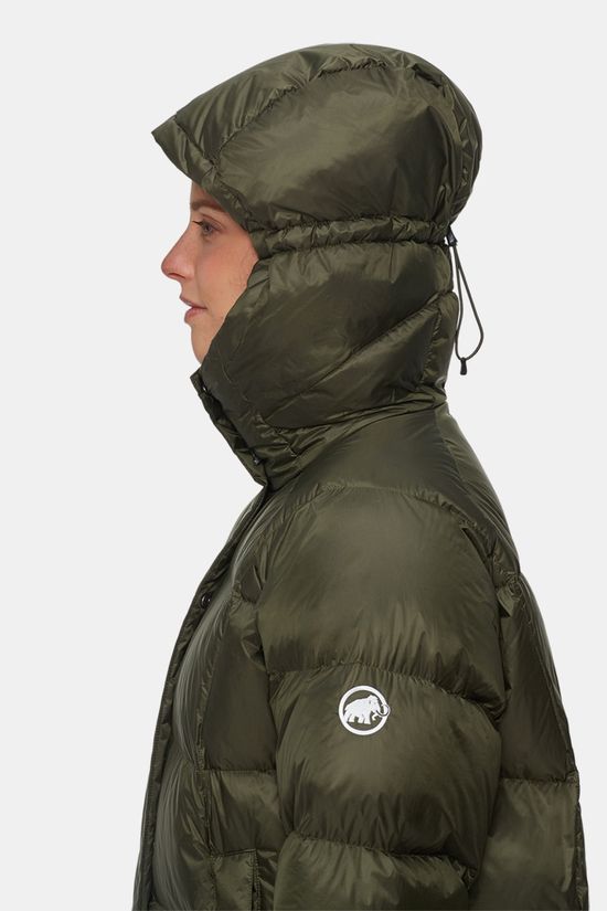 Mammut Glacier Glow In Hooded Donsparka Dames dark khaki