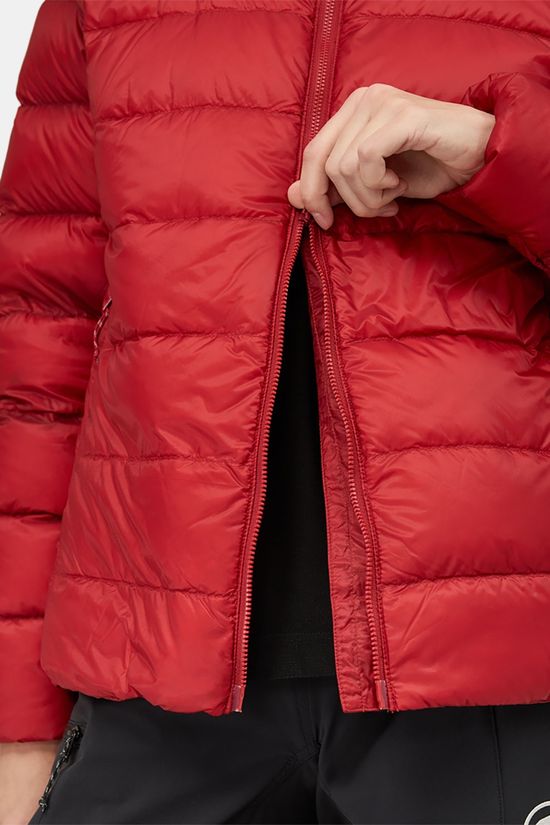 Mammut Broad Peak Pro Hooded Gevoerde Jas dark red