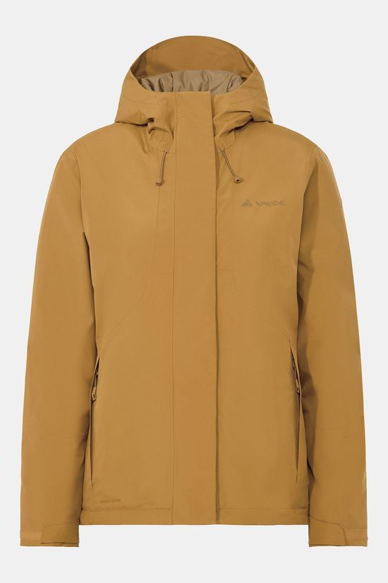 Vaude Rosemoor Padded Jacket Gevoerde Jas Dames Camel Brown