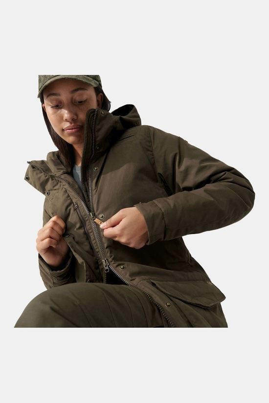 Fjällräven Högvilt Jas Dames Dark Olive