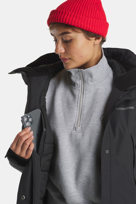 Didriksons Antje Parka Dames black