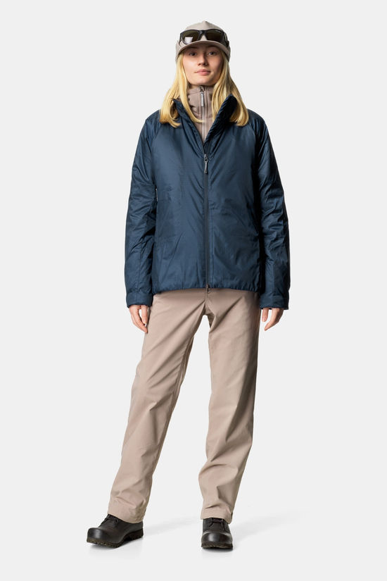 Houdini Dunfri Gevoerde Jas Dames Navy Blue