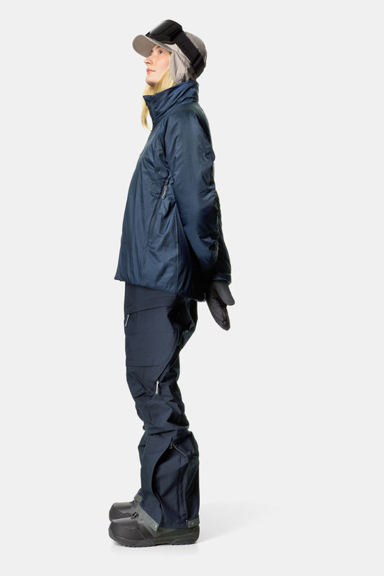 Houdini Dunfri Gevoerde Jas Dames Navy Blue