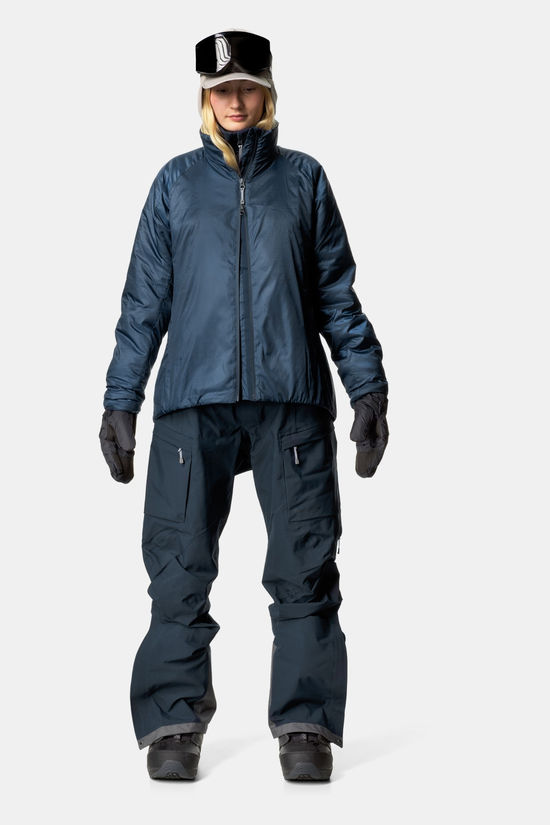 Houdini Dunfri Gevoerde Jas Dames Navy Blue