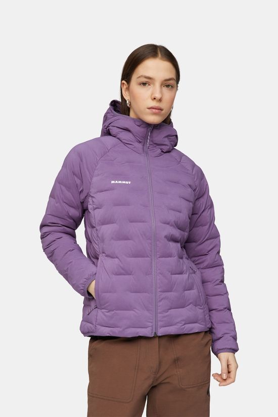 Mammut Sender Hooded Isolatiejas Dames mid purple