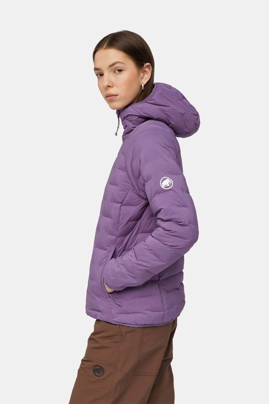 Mammut Sender Hooded Isolatiejas Dames mid purple