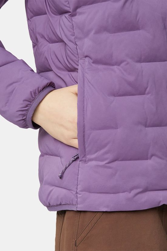Mammut Sender Hooded Isolatiejas Dames mid purple