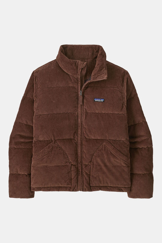 Patagonia Cord Fjord Donsjas Dames dark brown