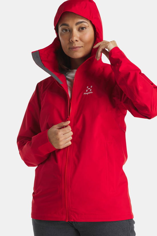 Haglöfs Korp Proof Jas Hardshell Dames mid red