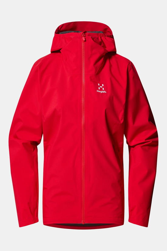Haglöfs Korp Proof Jas Hardshell Dames mid red