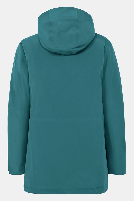 Vaude Rosemoor Padded Parka Gevoerde Jas Dames Dark Green/Dark Green