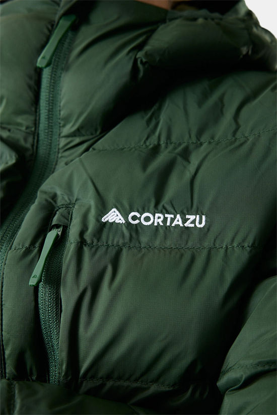 CORTAZU Mountain Ins Hooded Jacket 10M Dames dark green