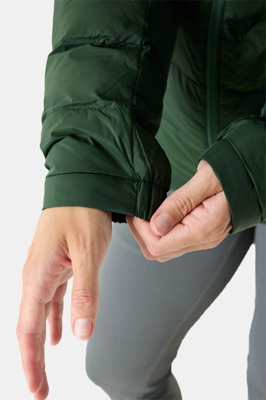 CORTAZU Mountain Ins Hooded Jacket 10M Dames dark green