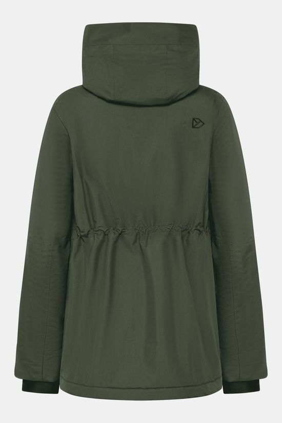 Didriksons Essa Gevoerde Jas Dames dark green