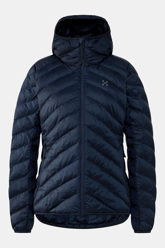 Haglöfs Särna Mimic II Hood Geïsoleerde Jas Dames dark blue