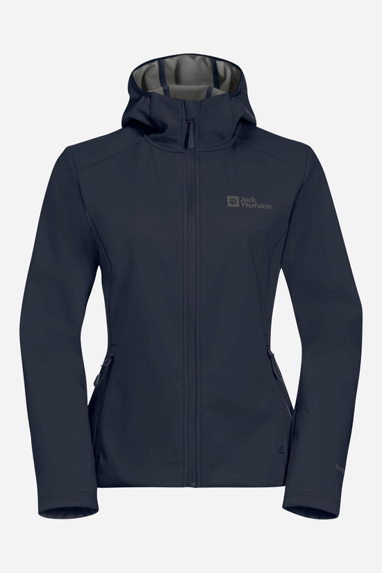 Jack Wolfskin Bornberg Softshell Jas dark blue