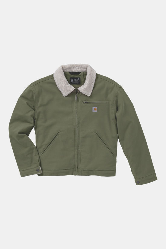 Carhartt Detroit Gevoerde Jas Dames Olive Green