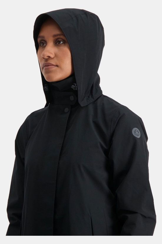 AGU Mac Rain Coat Urban Outdoor Jas Dames BLACK
