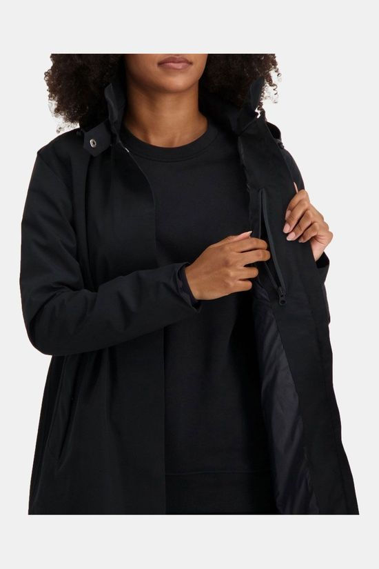 AGU Mac Rain Coat Urban Outdoor Jas Dames BLACK