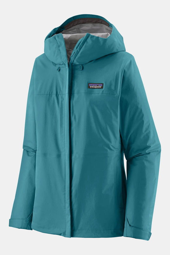 Patagonia Torrentshell 3L Hardshell Jas Dames Mid Blue/Mid Blue