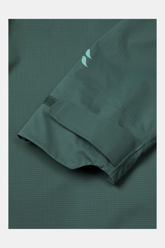 Rab Firewall Light Hardshell Jas Dames dark green