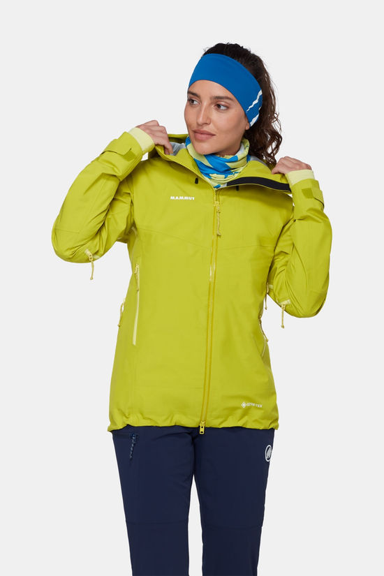 Mammut Crater IV Gore-Tex Hardshell Jas Dames Lime Green