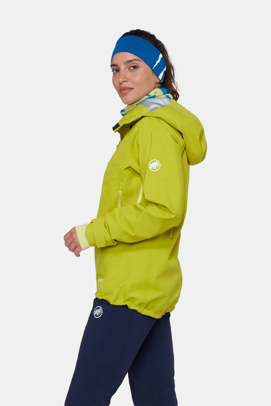 Mammut Crater IV Gore-Tex Hardshell Jas Dames Lime Green