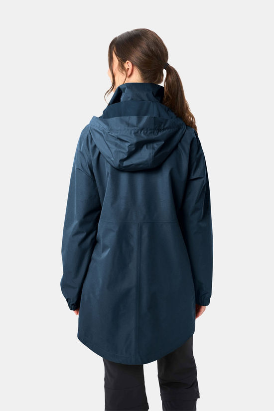 Vaude Escape Regenjas Dames dark blue