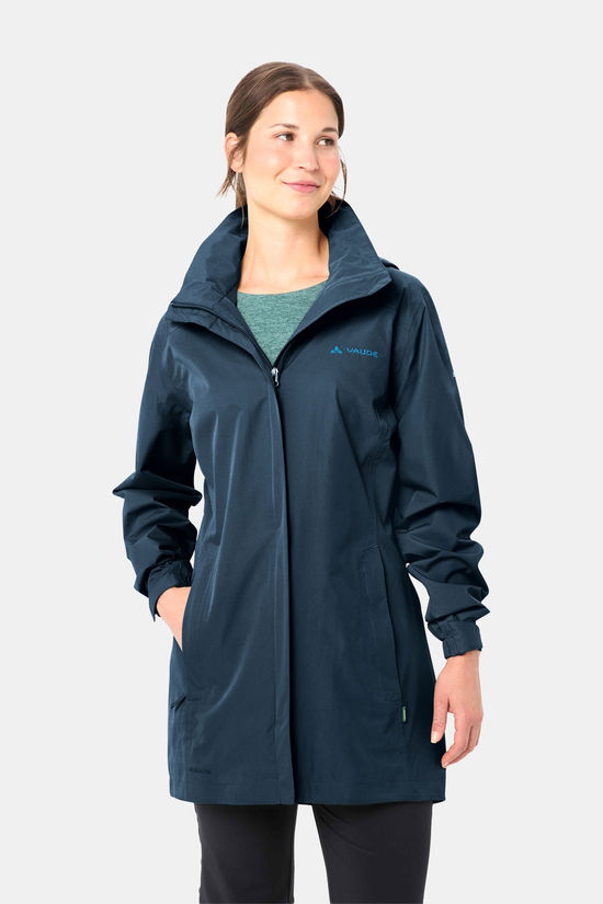 Vaude Escape Regenjas Dames dark blue
