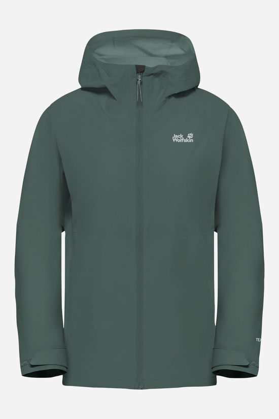Jack Wolfskin Prelight 2.5L LT Hardshell Jas Dames dark khaki
