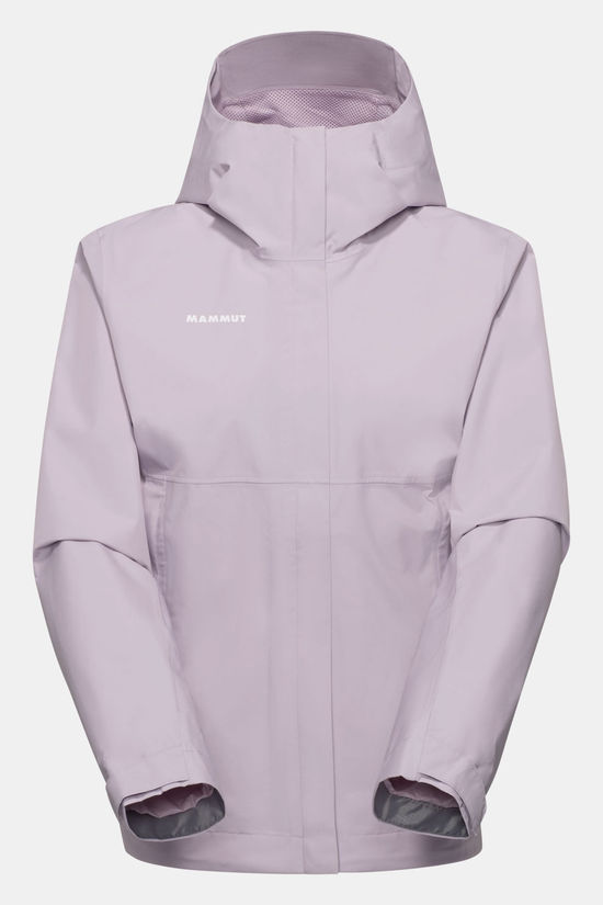 Mammut Treeline Light Hooded Hardshell Dames light grey