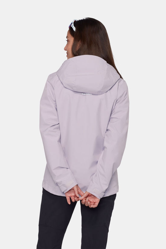 Mammut Treeline Light Hooded Hardshell Dames light grey