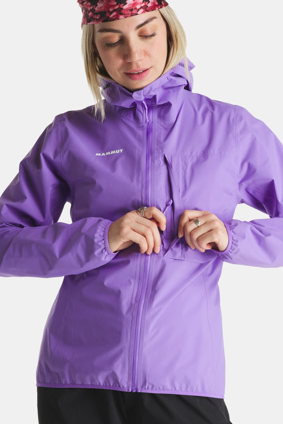 Mammut Duncan Light Hooded Hardshell Jas Dames Lilac