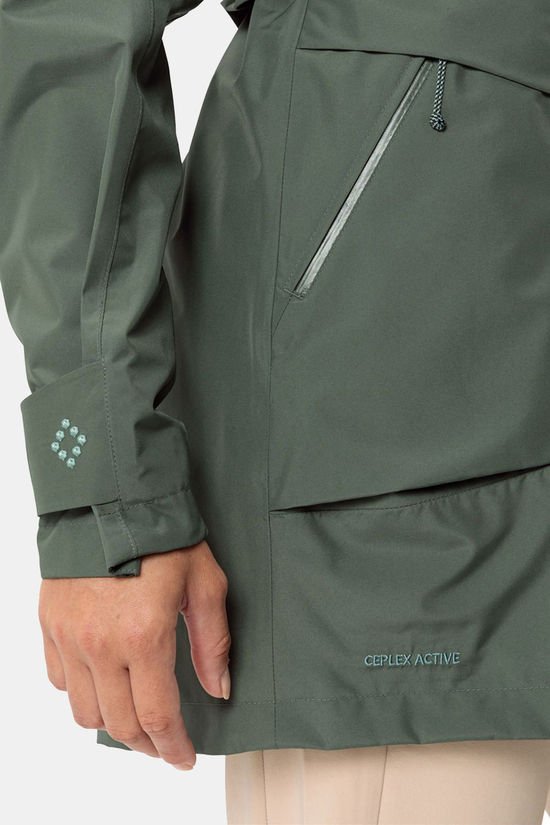 Vaude Skomer Parka II Dames light green