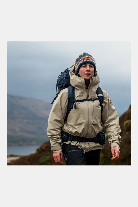Fjällräven Keb Gore-Tex Hardshell Jas Dames stone