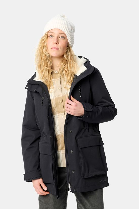 Vaude Women'S Manukau Parka Iii Hardshell Jas Dames black