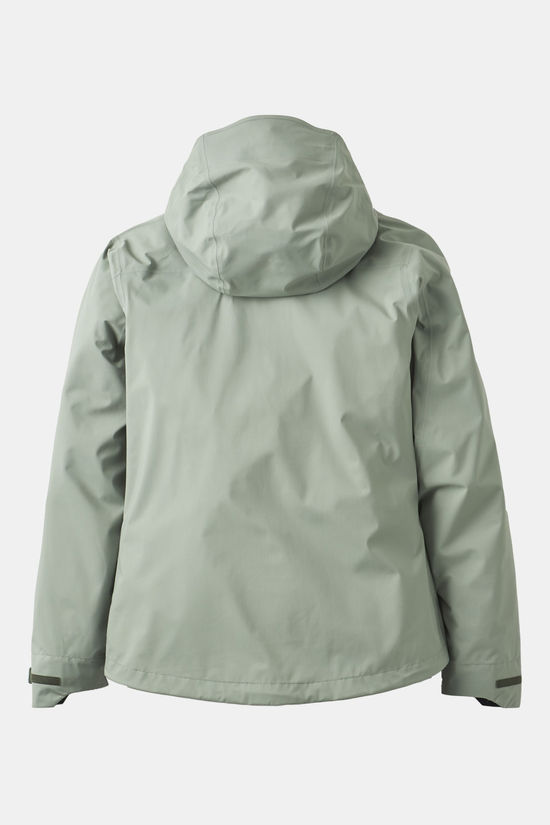Rab Firewall Light Hardshell Jas Dames mid green