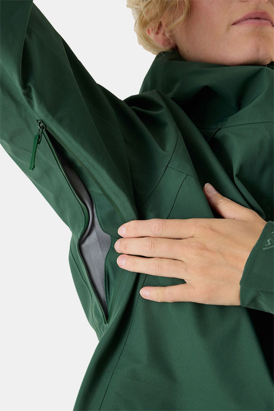CORTAZU Aw Hardshell Jacket 10M Dames dark green