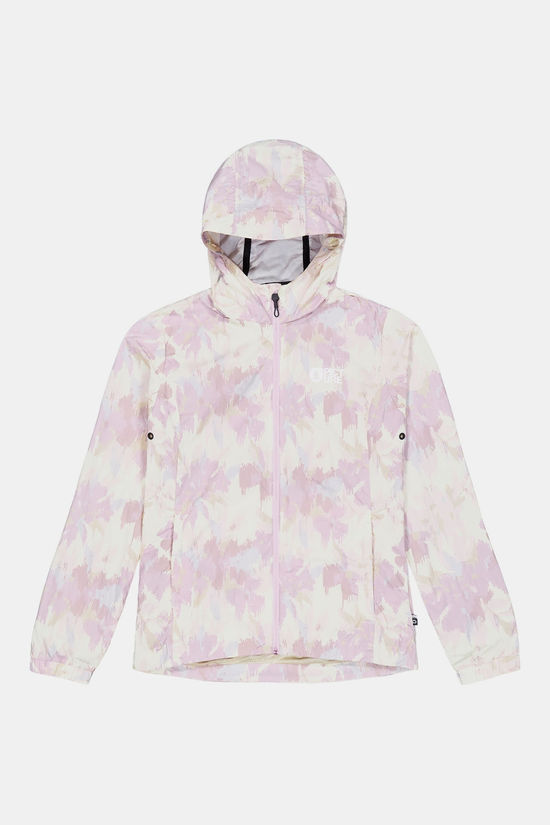 Picture Scale Printed Windstopper light purple