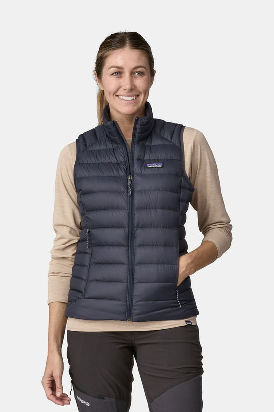 Patagonia Down Sweater Bodywarmer Dames mid blue