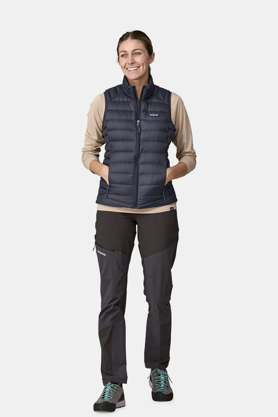 Patagonia Down Sweater Bodywarmer Dames mid blue
