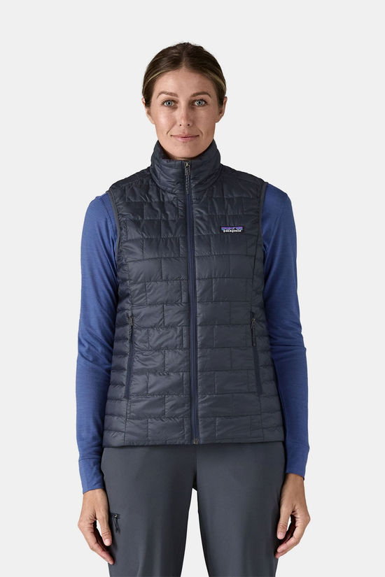 Patagonia Nano Puff Vest Bodywarmer Dames dark blue