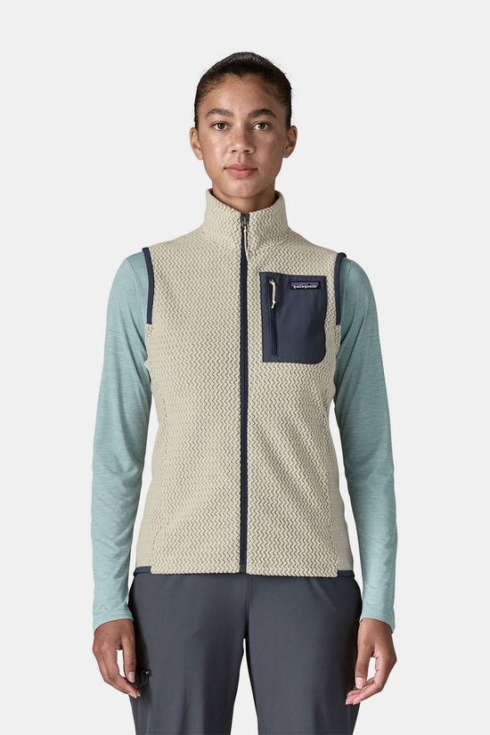 Patagonia R1 Air Vest Bodywarmer Dames off white