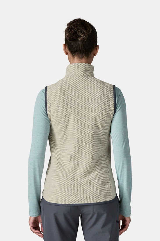 Patagonia R1 Air Vest Bodywarmer Dames off white