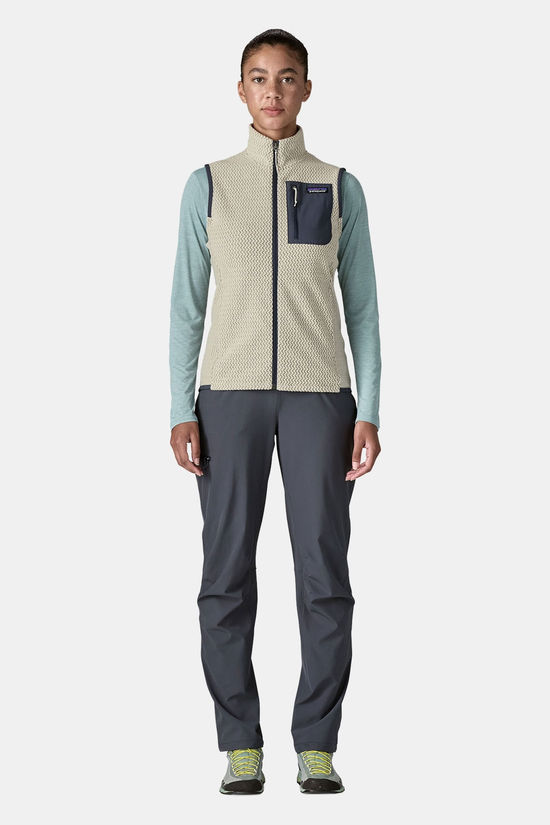 Patagonia R1 Air Vest Bodywarmer Dames off white