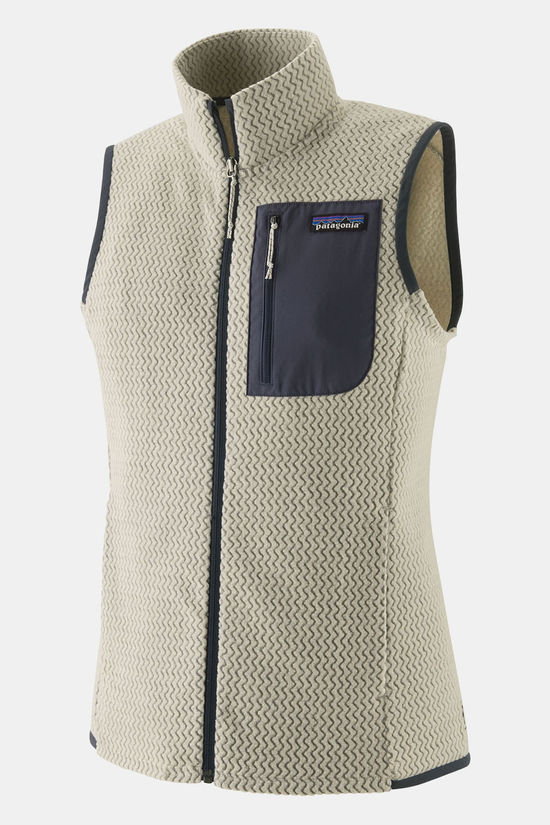 Patagonia R1 Air Vest Bodywarmer Dames off white