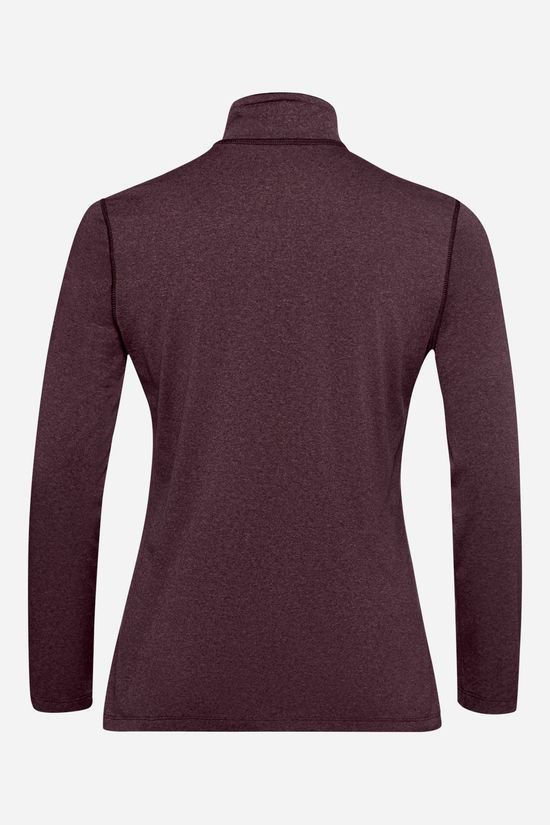 Jack Wolfskin Sky Thermal HZ Thermoshirt Dames Bordeaux / Maroon