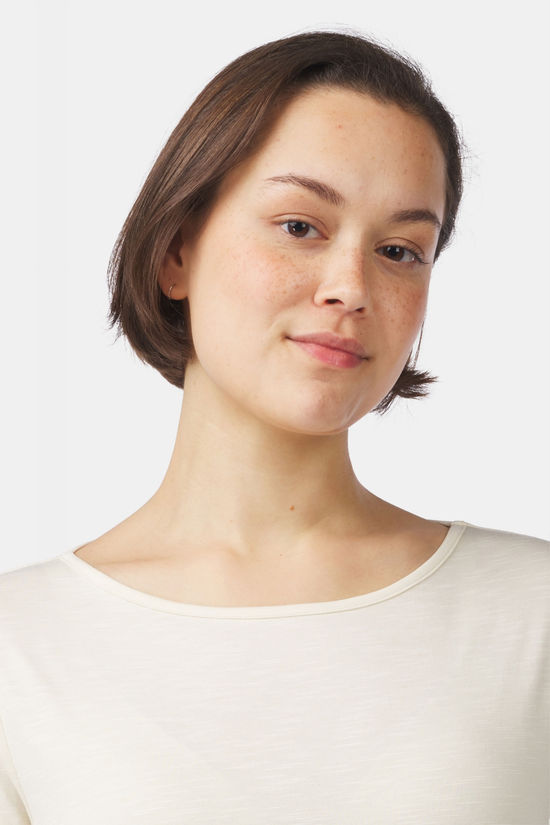 Ayacucho Leila LS Shirt Dames Ecru