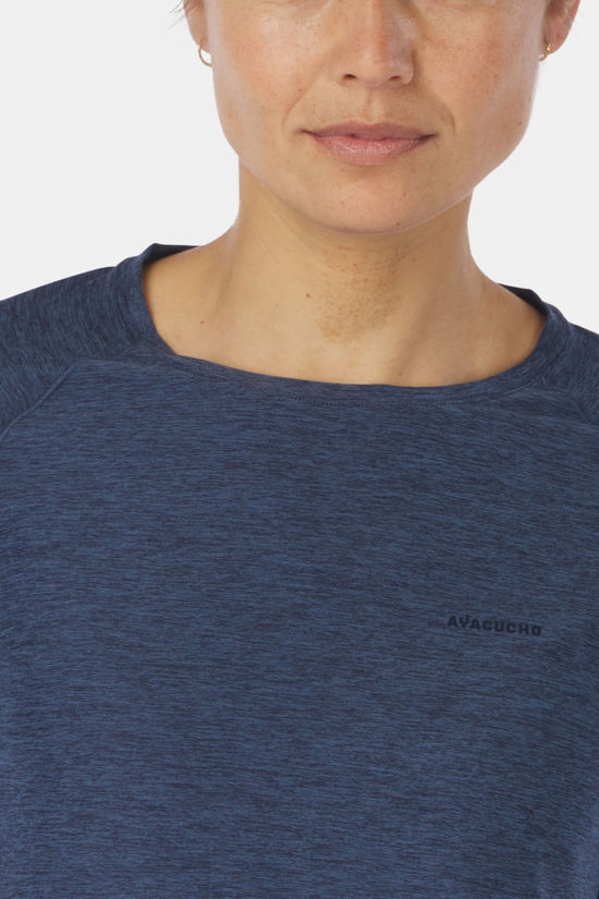 Ayacucho Mountain Technical III Top Shirt Navy Blue/Marle